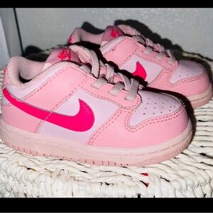 Nike Kids Light Pink Sneakers